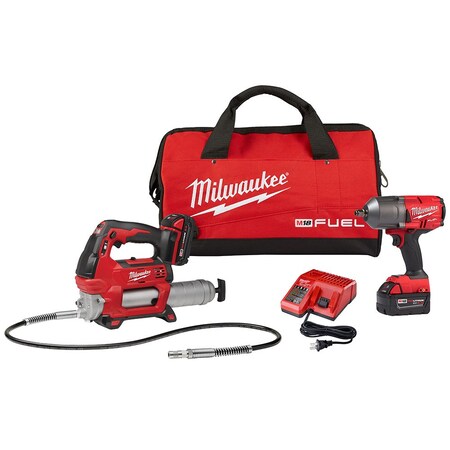 Milwaukee Tool FUELHTIW with Grease Gun Kit 2767-22GG